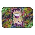 Carolines Treasures Carolines Treasures 8616DDM Wine Dish Drying Mat 8616DDM